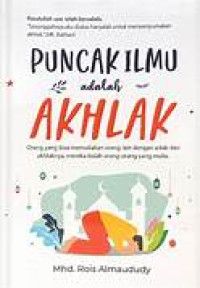 Image of Puncak ilmu adalah akhlak